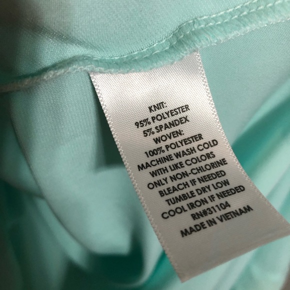 New Directions Mint Green Tunic - Picture 6 of 8